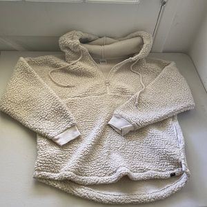 VS Pink fluffy hoodie